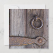 Kelderdeurhendel Bruiloft Save The Date (Achterkant)