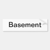 kelderdeurteken/ bumpersticker (Voorkant)