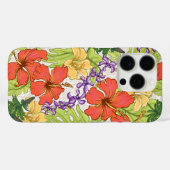 Keleah Tropische Hawaiiaanse Hibiscus en Orchideeë Case-Mate iPhone Case (Achterkant (horizontaal))