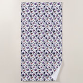 Kelestische Unicorns Beach Towel Strandlaken (Voorkant)