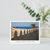 Kelibia. Tunis. Briefkaart (Staand voorkant)