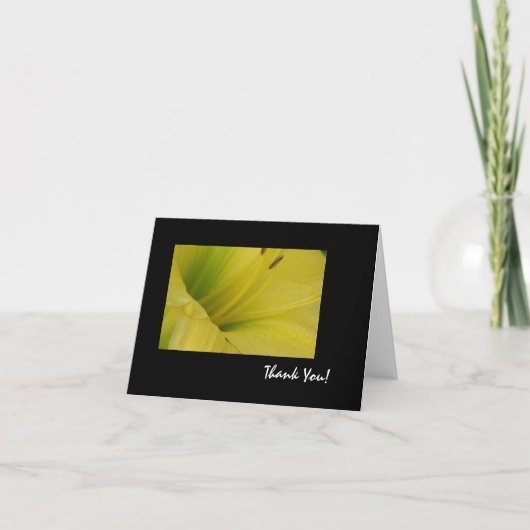 Kelig dank u bedankkaart (Voorkant)