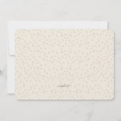 Kelk met bloemen Foto Eerste Communie Kaart (Achterkant)