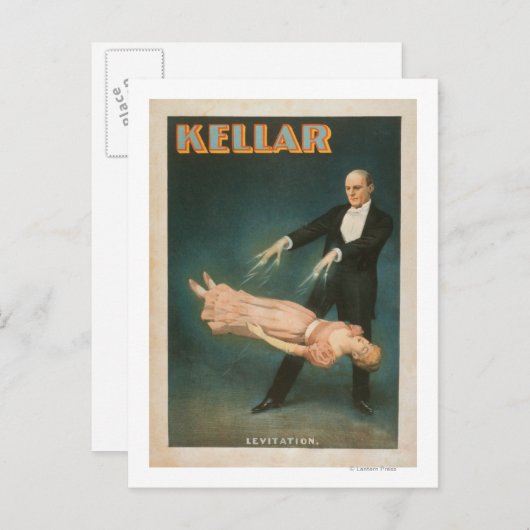 Kellair Levitation Magic Poster #1 Briefkaart (Voorkant / Achterkant)