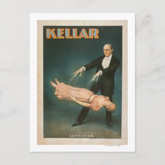 Kellair Levitation Magic Poster #1 Briefkaart (Voorkant)