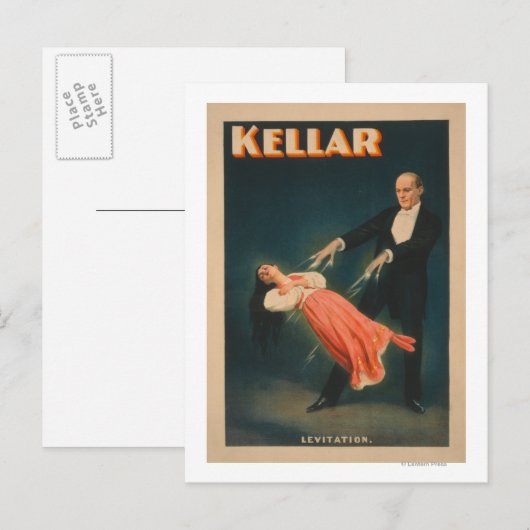 Kellair Levitation Magic Poster #2 Briefkaart (Voorkant / Achterkant)
