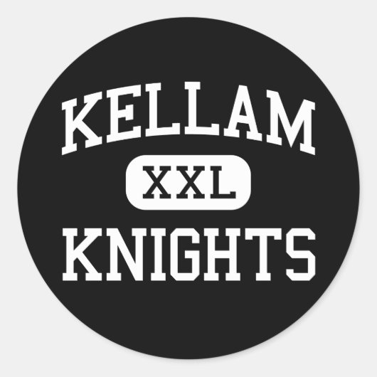 Kellam - Ridders - High - Virginia Beach Ronde Sticker (Voorkant)
