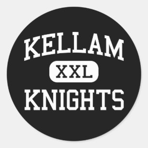 Kellam - Ridders - High - Virginia Beach Ronde Sticker