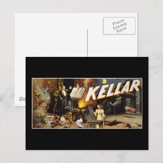 Kellar Briefkaart (Voorkant / Achterkant)