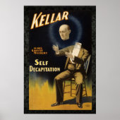 Kellar de Magicia II Weer  36 x 24 Pos Poster (Voorkant)