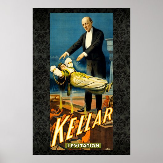 Kellar de Magicische Reissue  36 x 24 Poster (Voorkant)