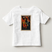 Kellar Devil en demonen met Poster van het Magic B Kinder Shirts (Voorkant)