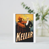 Kellar - Drinken met de duivel Briefkaart (Staand voorkant)