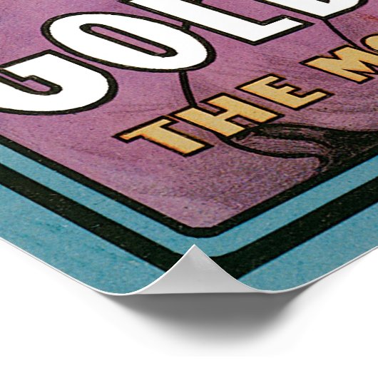 Kellar ~ Golden Butterfly  Magic Act Poster (Hoek)