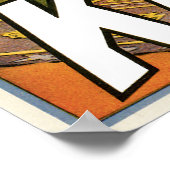 Kellar  grootste Poster van het Wonder "Gone" (Hoek)