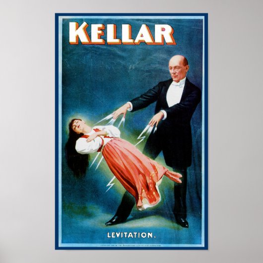Kellar ~ Levitation Poster (Voorkant)