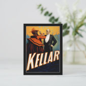 Kellar - Magicus - theaterPoster Briefkaart (Staand voorkant)