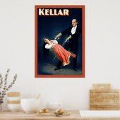Kellar ~ Poster van de magiër (Keuken)