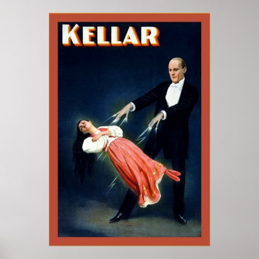 Kellar ~ Poster van de magiër (Voorkant)