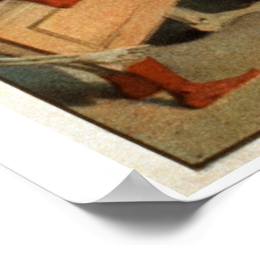 Kellar's Cabinets Theater Poster. Poster (Hoek)