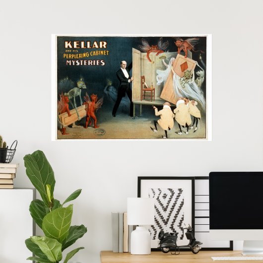 Kellar's Cabinets  Theater Poster. Poster (Thuiskantoor)