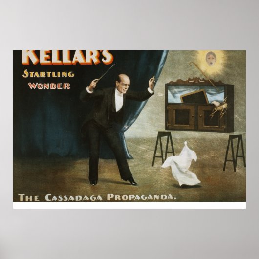 Kellar's verrassende wonder poster (Voorkant)