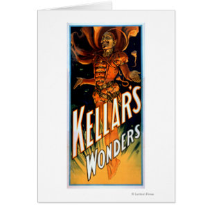 Kellar's Wonders gekleed als Devil Magic