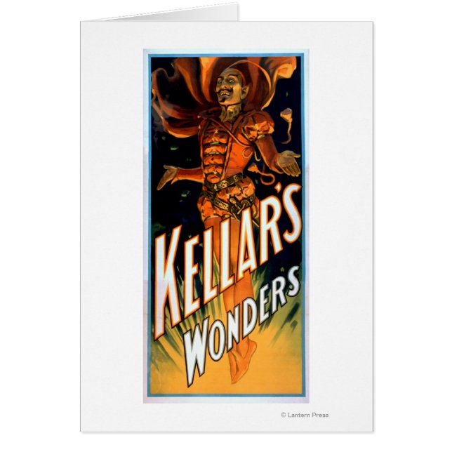 Kellar's Wonders gekleed als Devil Magic (Voorkant)