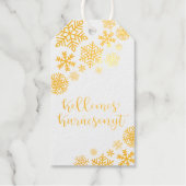 Kellemes Karácsonyt, Hongaarse kerst van kerst Cadeaulabels (Voorkant)