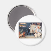 Keller en zijn verbijsterende kabinet mysteries magneet (Voorkant / Achterkant)