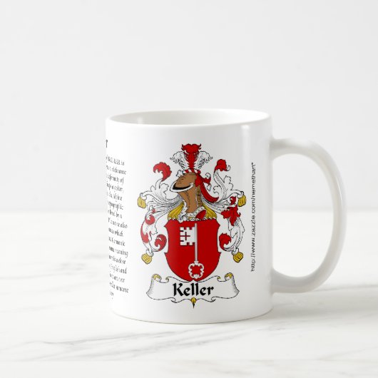 Keller Family Coat of Arm mok (Rechts)