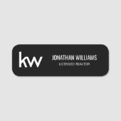 Keller Williams naamplaatje (Voorkant)