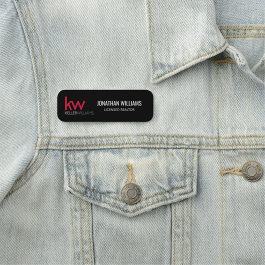 Keller Williams Name Tag (In situ)