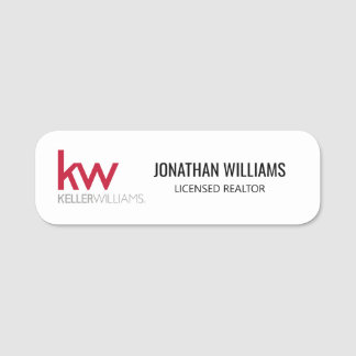 Keller Williams Name Tag