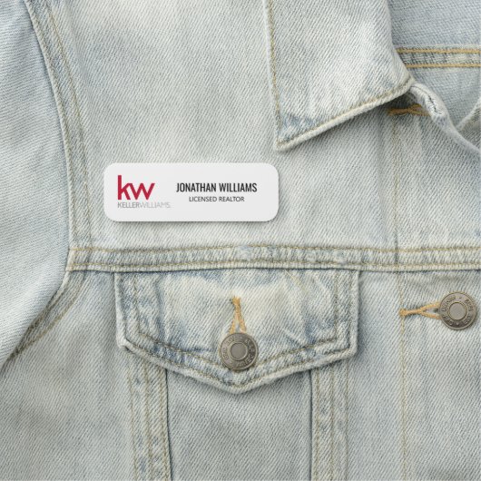 Keller Williams Name Tag (In situ)