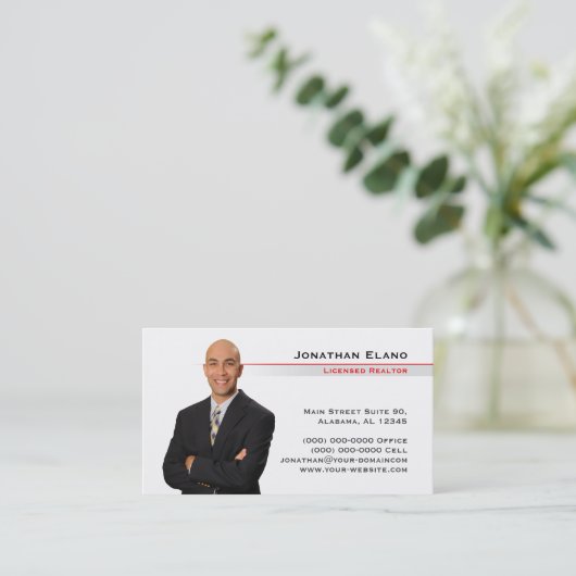 Keller Williams Real Estate Visitekaartje (Staand voorkant)