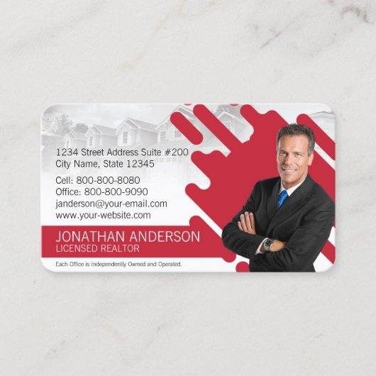 Keller Williams Real Estate Visitekaartje (Voorkant)