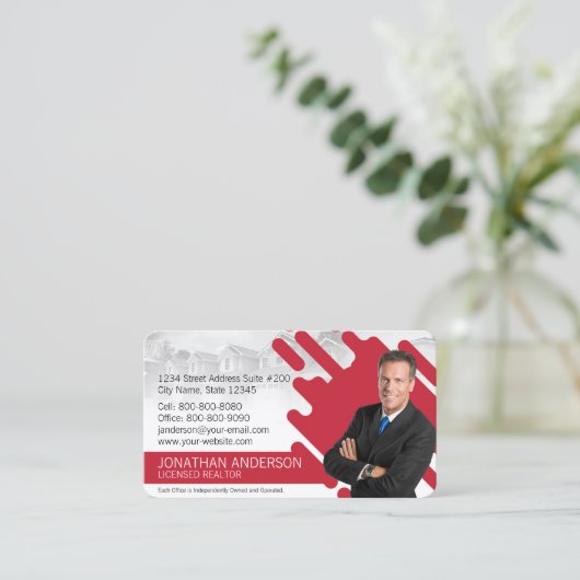 Keller Williams Real Estate Visitekaartje (Staand voorkant)