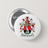Kellermann Family Crest Ronde Button 5,7 Cm (Voorkant /achterkant)