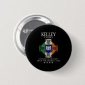 Kelley Family Ireland Kelley Achternaam Ronde Button 5,7 Cm (Voorkant /achterkant)