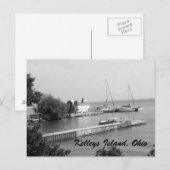 Kelleys Island Boats briefkaart (Voorkant / Achterkant)