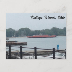 Kelleys Island Ferry foto briefkaart