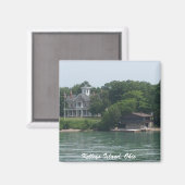 Kelley's Island fotomagneet Magneet (Voorkant / Achterkant)