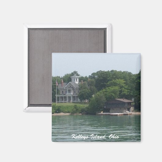 Kelley's Island fotomagneet Magneet (Voorkant / Achterkant)