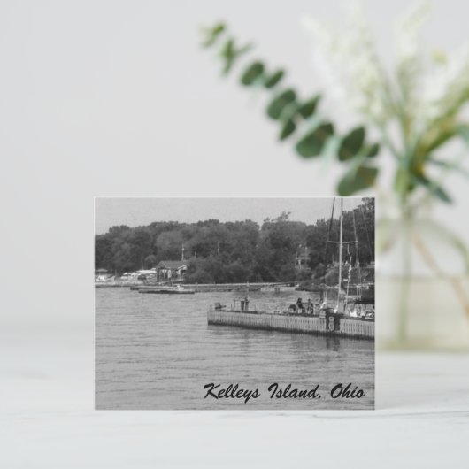 Kelleys Island Lake Erie briefkaart foto's (Staand voorkant)