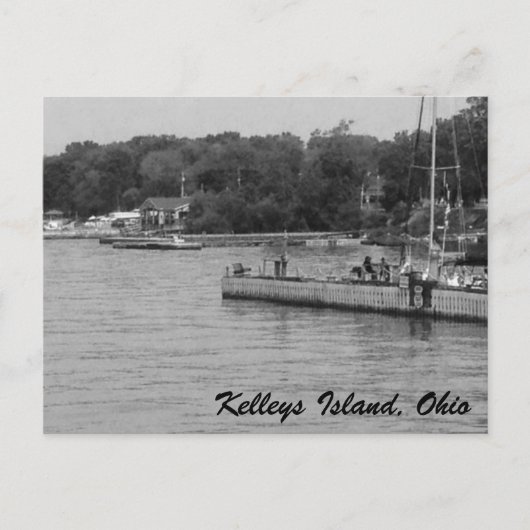 Kelleys Island Lake Erie briefkaart foto's (Voorkant)