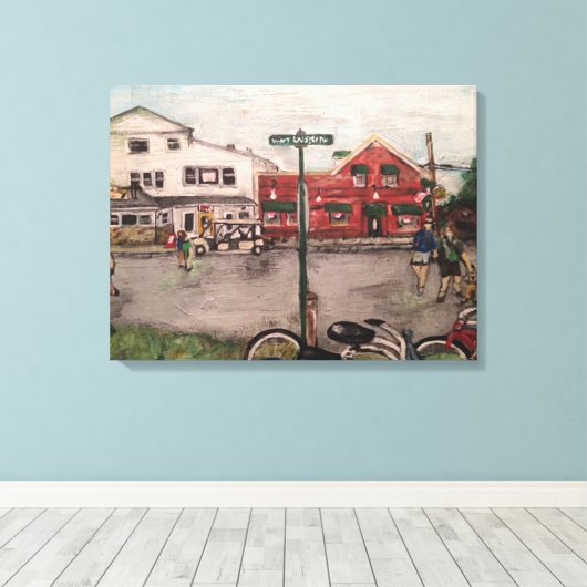 Kelley's Island, Ohio Canvas Afdruk (Insitu (Houten vloer))