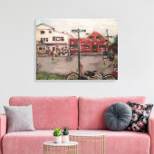 Kelley's Island, Ohio Canvas Afdruk (Insitu (Woonkamer))