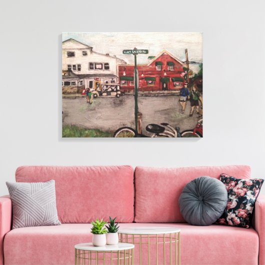 Kelley's Island, Ohio Canvas Afdruk (Insitu (Woonkamer))