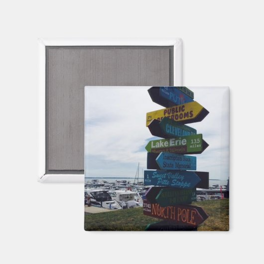 "Kelley's Island" Ohio Magnet (Voorkant / Achterkant)